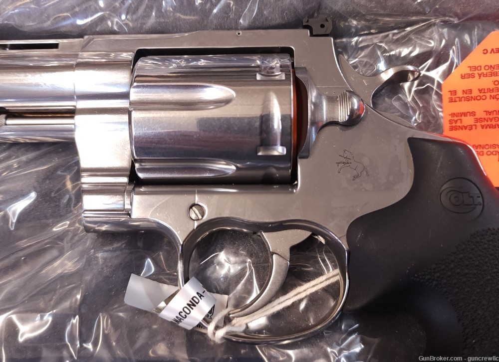 Colt Anaconda SP8RTS Stainless SS 8" 44Mag 44 Mag 6 shot New Layaway-img-7
