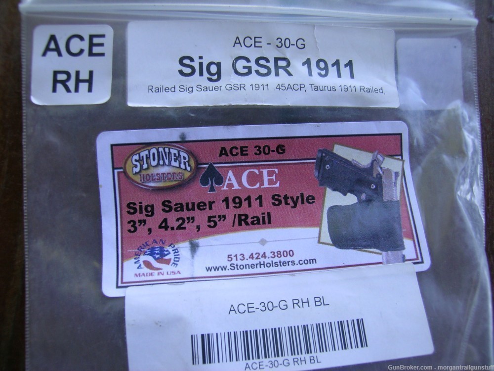Stoner ACE Concealed Carry Holster Sig GSR 1911-img-1