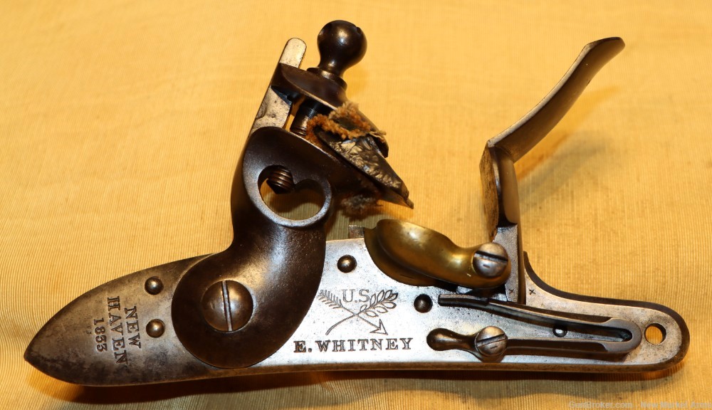 Rare Mexican War-era Eli Whitney Model 1816 Flintlock, South Carolina issue-img-35