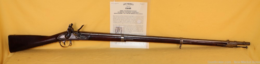Rare Mexican War-era Eli Whitney Model 1816 Flintlock, South Carolina issue-img-0