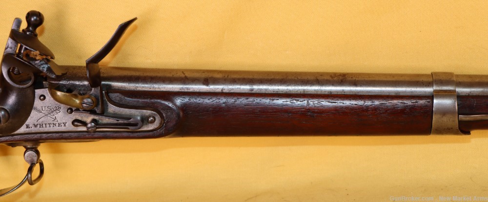 Rare Mexican War-era Eli Whitney Model 1816 Flintlock, South Carolina issue-img-5