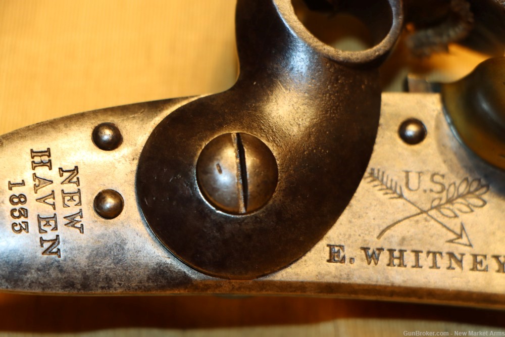 Rare Mexican War-era Eli Whitney Model 1816 Flintlock, South Carolina issue-img-37
