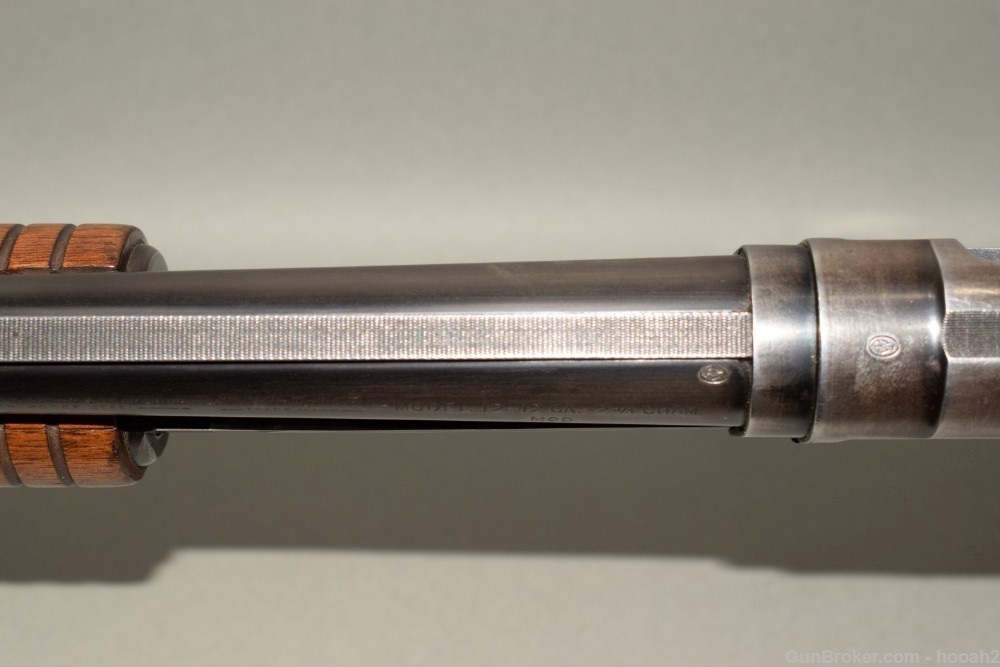 Winchester Model 12 Pump Action Shotgun 2 3/4" 12 G 30" Solid Rib 1947-img-22