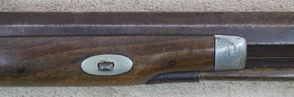 Rare Plains rifle by Wurfflein 54 caliber made for the California Gold Rush-img-5