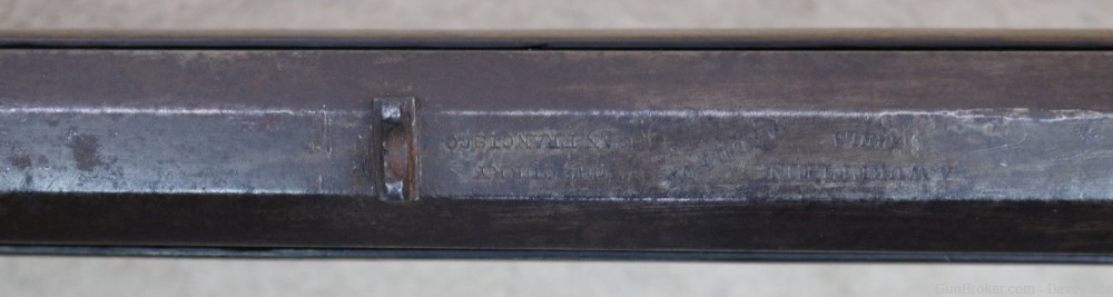 Rare Plains rifle by Wurfflein 54 caliber made for the California Gold Rush-img-29