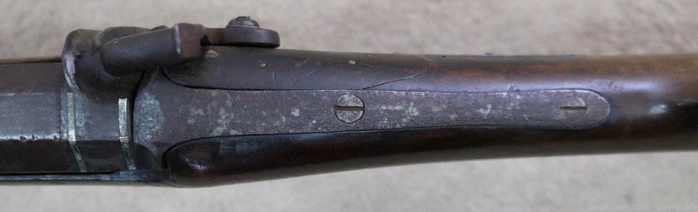Rare Plains rifle by Wurfflein 54 caliber made for the California Gold Rush-img-27