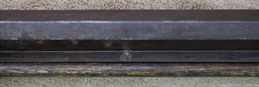 Rare Plains rifle by Wurfflein 54 caliber made for the California Gold Rush-img-21