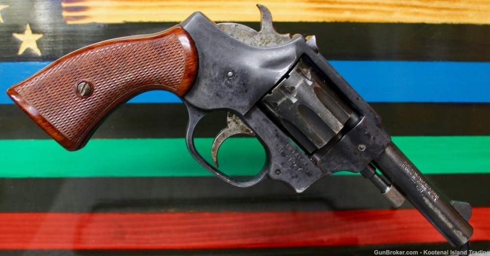 High Standard R-107 Sentinal Deluxe 9 shot revolver 22Lr-img-1