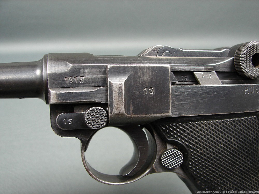 Mauser P08 Luger byf 42 Black Widow 9mm All Matching 1942-img-5