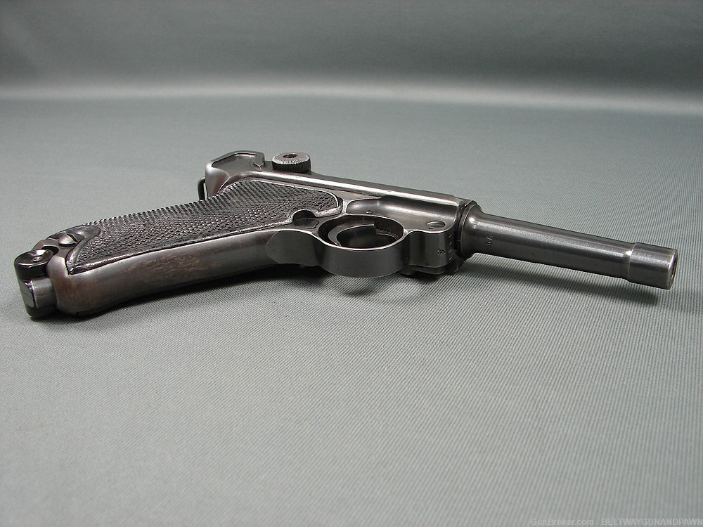 Mauser P08 Luger byf 42 Black Widow 9mm All Matching 1942-img-3