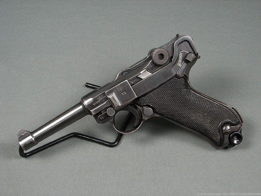 Mauser P08 Luger byf 42 Black Widow 9mm All Matching 1942-img-0