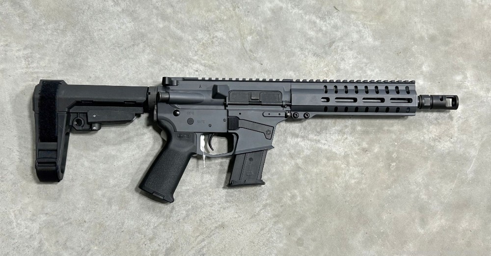 CMMG Mk57 Banshee 200 5.7x28 Sniper Grey - Semi Auto Pistols at ...