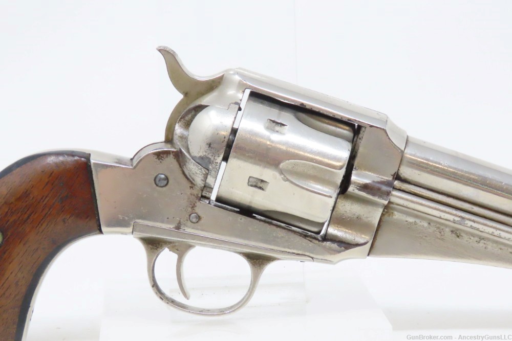 Antique REMINGTON M1875 .44-40 WCF Single Action ARMY Revolver JESSE JAMES -img-15