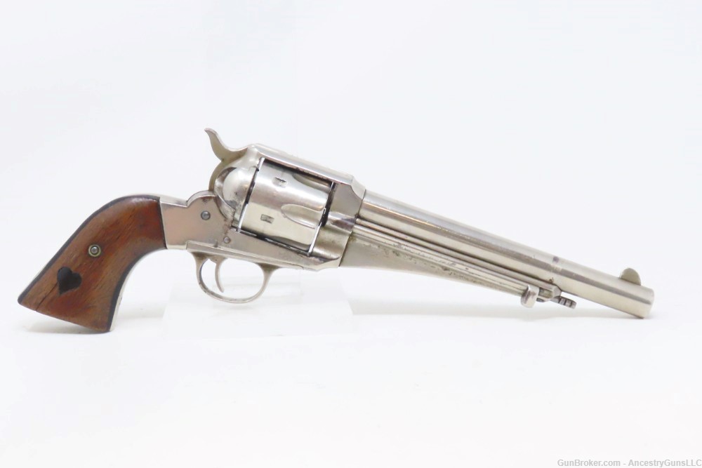 Antique REMINGTON M1875 .44-40 WCF Single Action ARMY Revolver JESSE JAMES -img-13