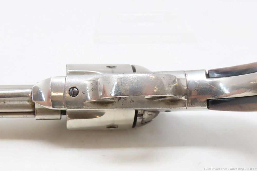 Antique REMINGTON M1875 .44-40 WCF Single Action ARMY Revolver JESSE JAMES -img-11