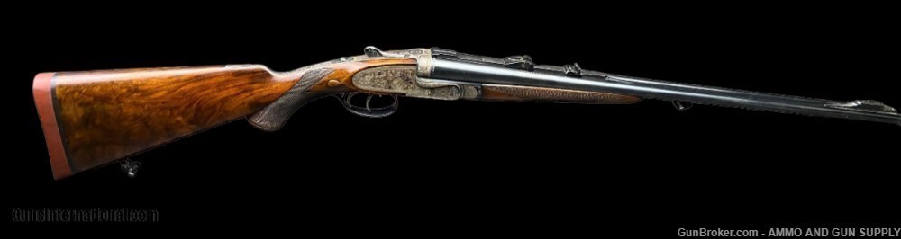  FABULOUS HOLLAND & HOLLAND ROYAL EJECTOR SIDELOCK 30 SUPER DOUBLE RIFLE -img-0