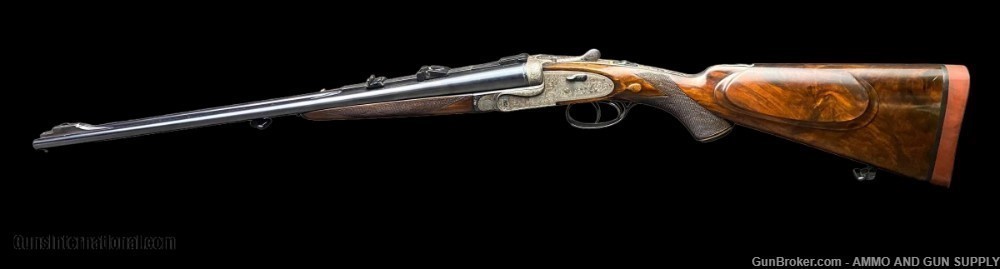  FABULOUS HOLLAND & HOLLAND ROYAL EJECTOR SIDELOCK 30 SUPER DOUBLE RIFLE -img-4