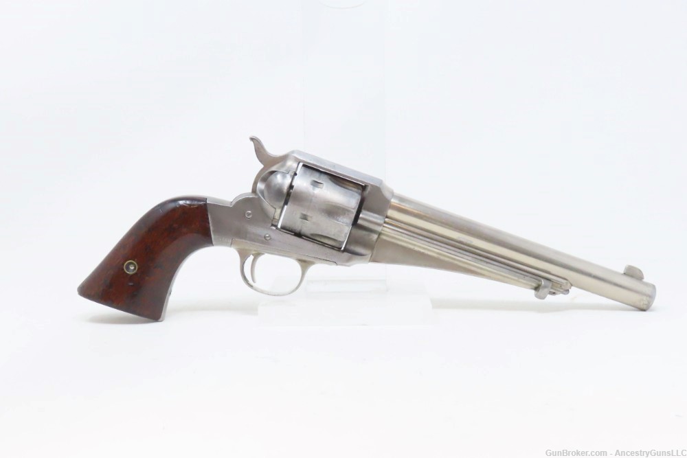 Antique REMINGTON M1875 .44-40 WCF Single Action ARMY Revolver JESSE JAMES -img-13