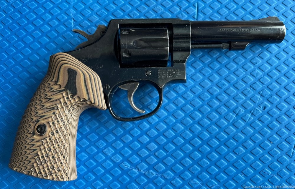 Smith & Wesson M10 4” .38 Special +P Revolver-img-0