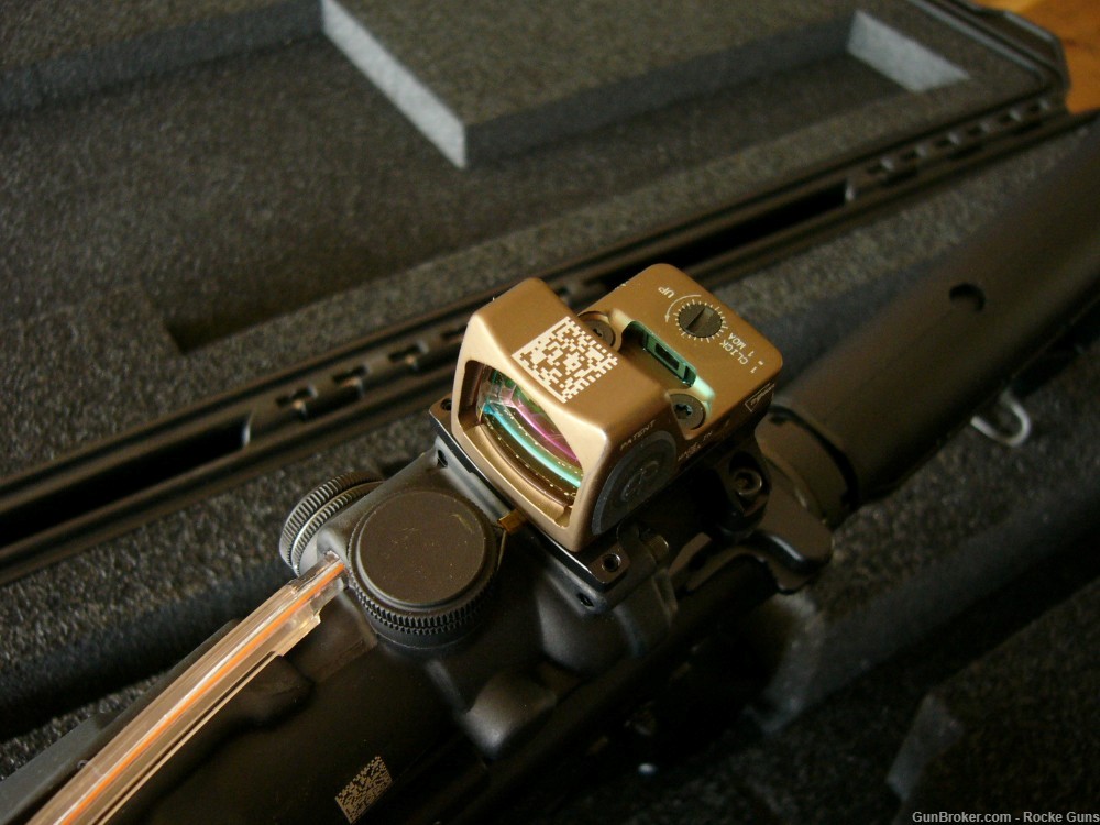 FN M4 FNH M4 MILITARY 5.56 NATO TRIJICON ACOG RMR GREEN TIP M855 BAYONET AR-img-50