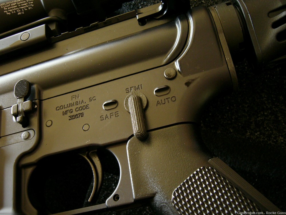 FN M4 FNH M4 MILITARY 5.56 NATO TRIJICON ACOG RMR GREEN TIP M855 BAYONET AR-img-1
