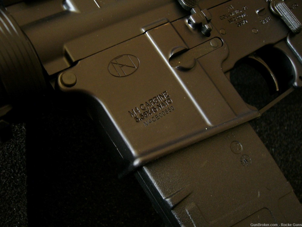 FN M4 FNH M4 MILITARY 5.56 NATO TRIJICON ACOG RMR GREEN TIP M855 BAYONET AR-img-43