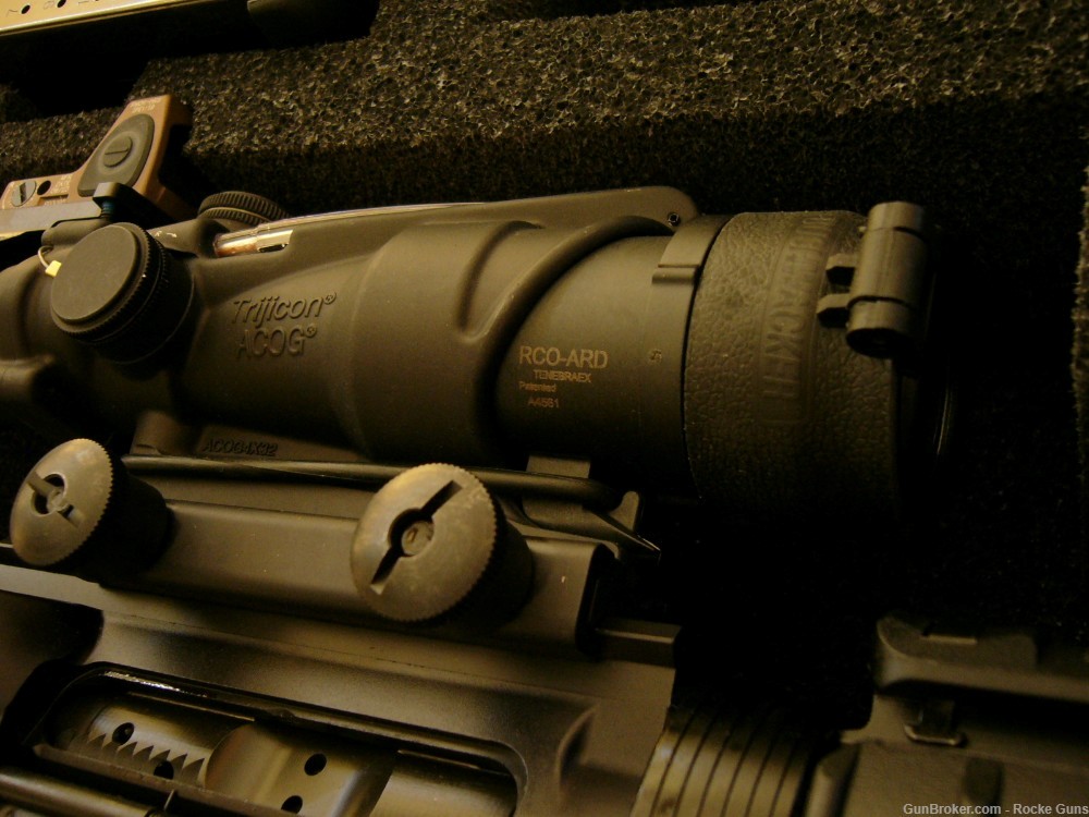 FN M4 FNH M4 MILITARY 5.56 NATO TRIJICON ACOG RMR GREEN TIP M855 BAYONET AR-img-58