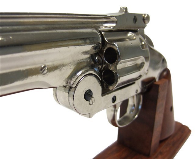 1869 Schofield Nickel Trim Revolver / Replica-img-3