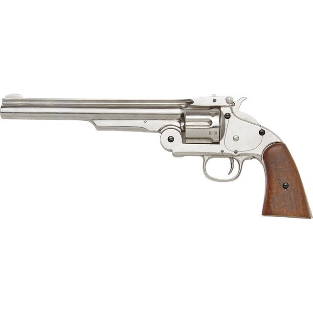 1869 Schofield Nickel Trim Revolver / Replica-img-1