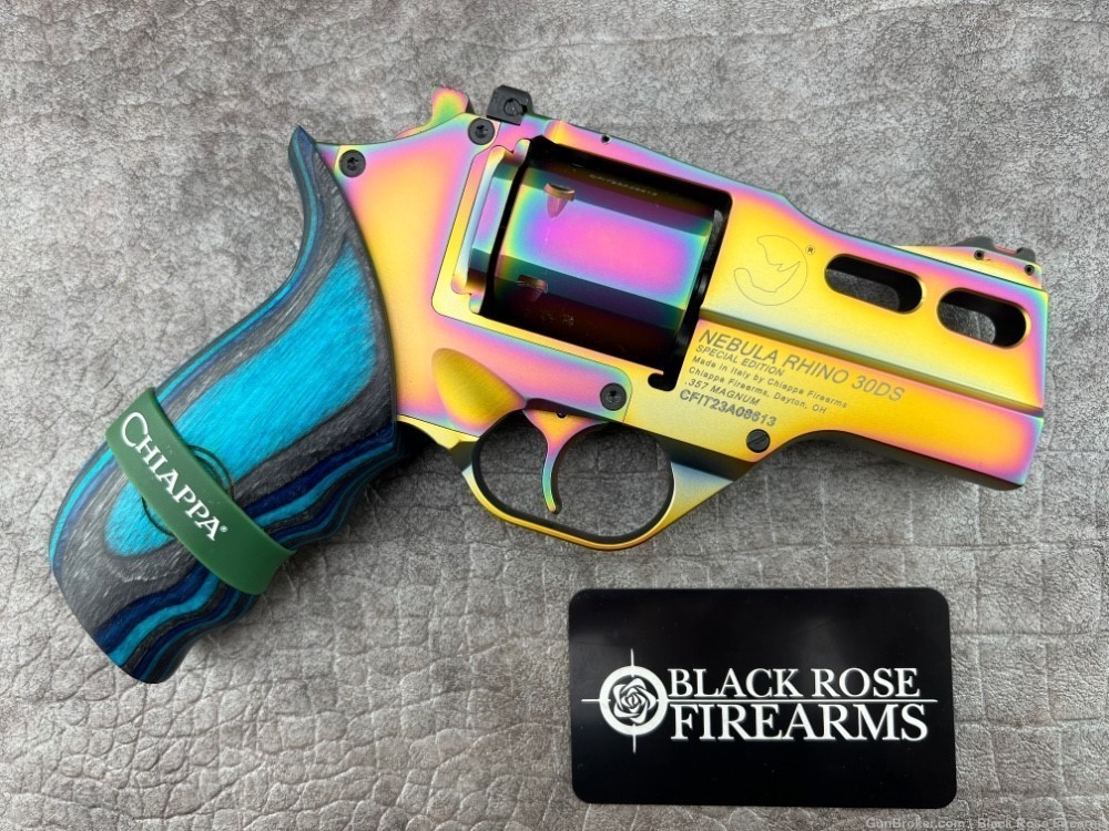 Chiappa Rhino 30DS .357 Magnum 6-Shot Revolver Nebula Mix Color-img-3
