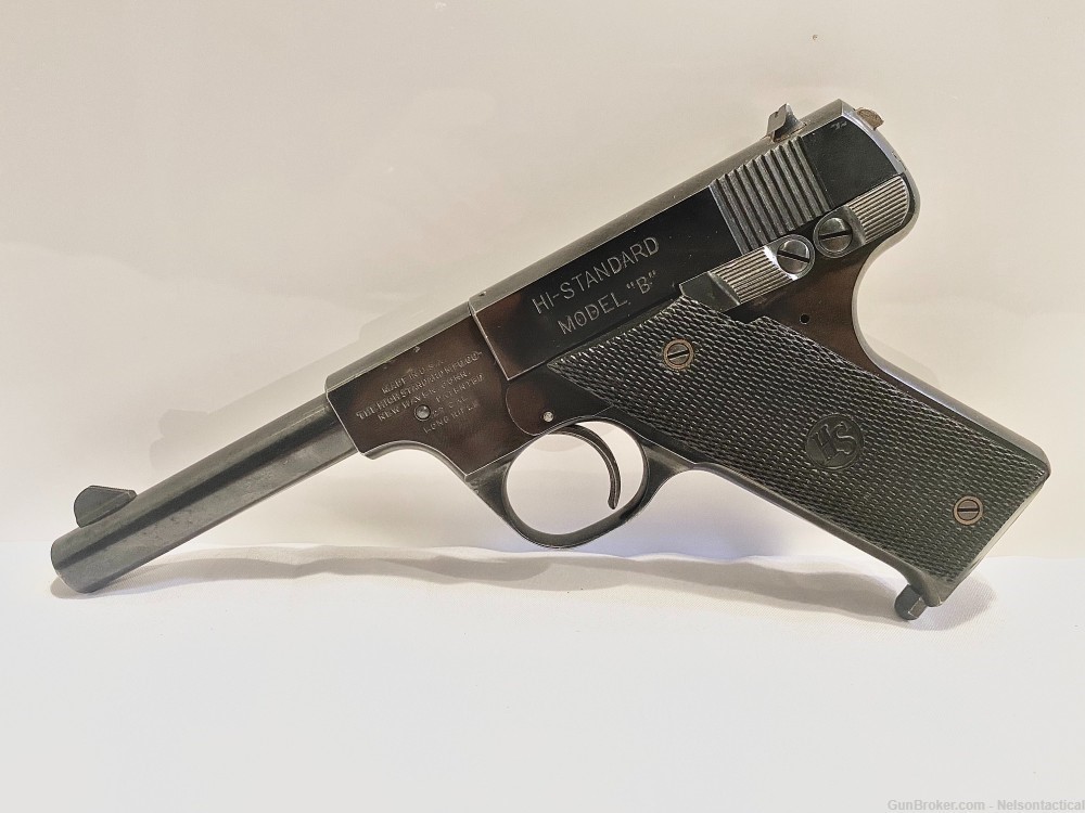 USED Hi Standard Model B .22 LR Pistol-img-0