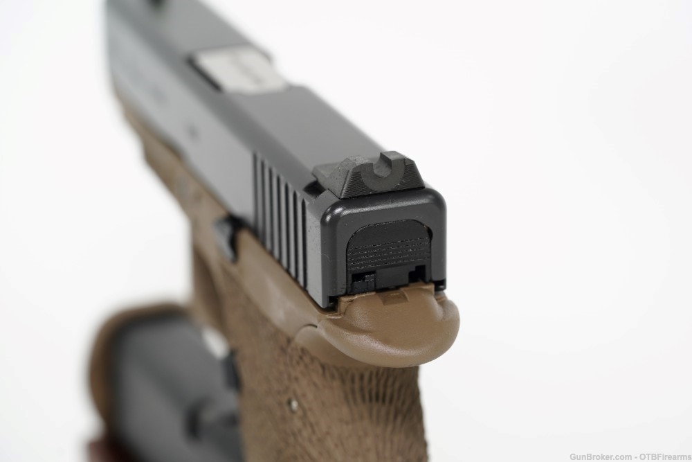 Glock 19 Gen 3 FDE Frame Zev Trigger Stippled Bar-Sto barrel 9mm-img-10