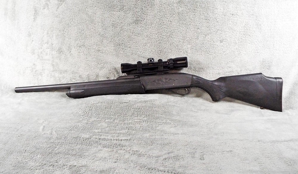 Remington Model 1100 12 Ga 3" Chamber 21" Barrel & Bushnell Banner Scope-img-4