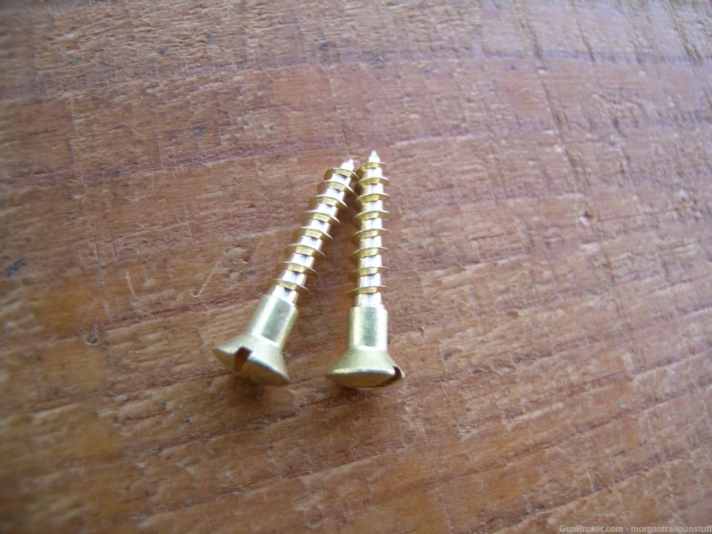 Thompson/Center Cherokee Brass Buttplate Screw Set-img-0