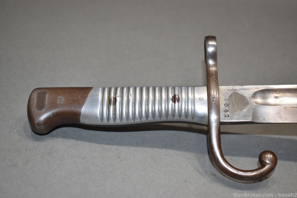 Argentine Model 1891 Bayonet W Matching Scabbard Solingen-img-7
