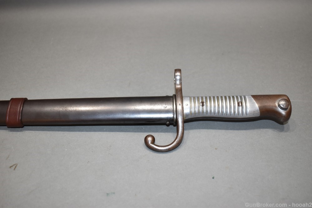 Argentine Model 1891 Bayonet W Matching Scabbard Solingen-img-2