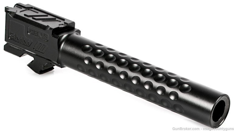 ZEV Technologies Optimized Barrel for Glock 17 Gen 5 - 9mm - Black-img-2