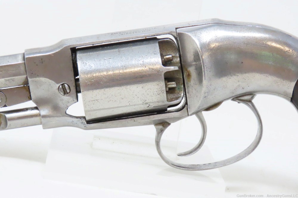 CIVIL WAR Antique U.S. RAYMOND & ROBITAILLE Pettengill .44 ARMY Revolver   -img-3