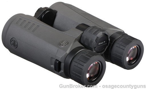 Sig Sauer Zulu7 Binoculars HDX Lens - 10x42mm - Graphite - Brand New-img-1