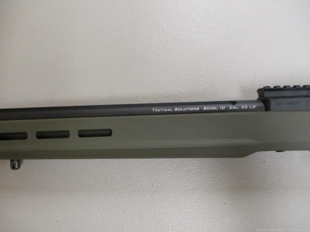 Custom Ruger 10/22 Tactical Solutions X-RING Barrel + Hunter X-22 Green-img-7