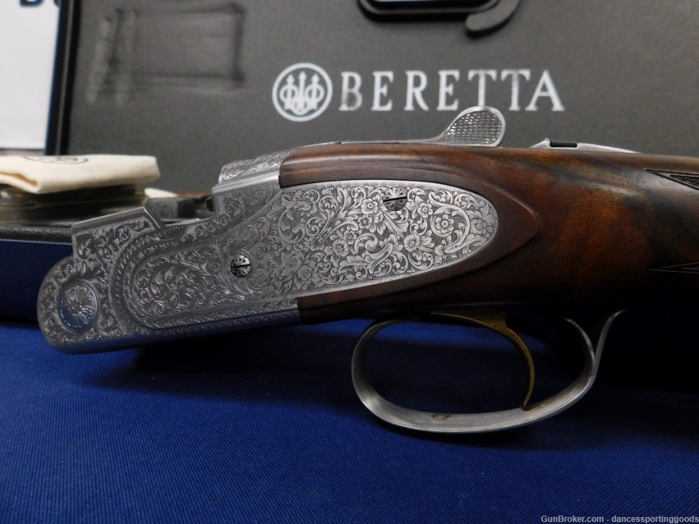 RARE Beretta 687EELL 410 30" Sporting Scroll Engrave Like New In Box-img-1