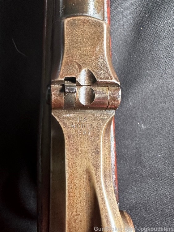 1890 - SPRINGFIELD MODEL 1884 TRAPDOOR SINGLE SHOT RIFLE 22" .45-70-img-36