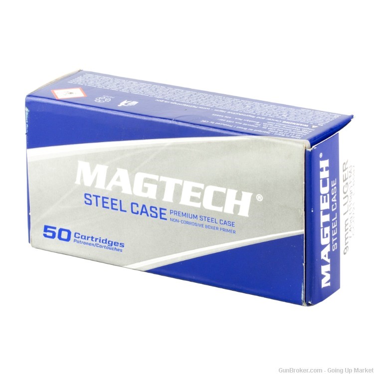 Magtech Steel 9MM 115 Gr FMJ 1000 Rnds (FREE RANGE DAY TRAINING PACK!)-img-2