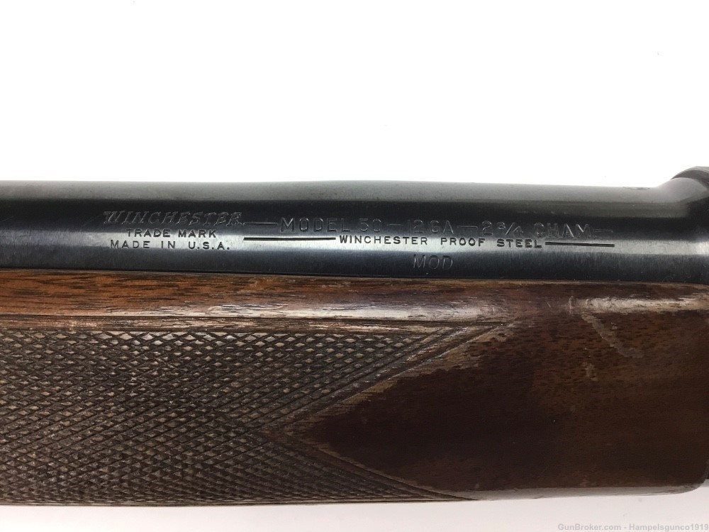 Winchester Model 50 12 ga 28” Bbl w/ Herter’s Poly-Choke  -img-5