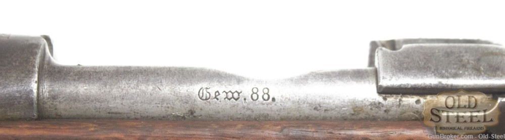 Mauser Erfurt Antique Gewehr 88 Commissioner 1888 Mfg 1891 8MM GEW88-img-20