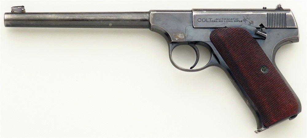 Colt 22 Automatic pre-Woodsman .22 LR, 1927, 6.5, two-tone magazine-img-1