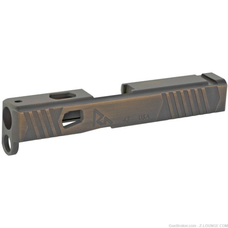Rival Arms Glock 43 43X G43 G43X 9mm Stripped Slide A1 Battle Bronze-img-5