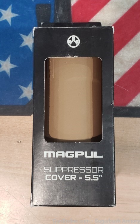 MagPul Suppressor Cover 5.5" MAG781 FDE  FACTORY NEW no cc fees-img-0