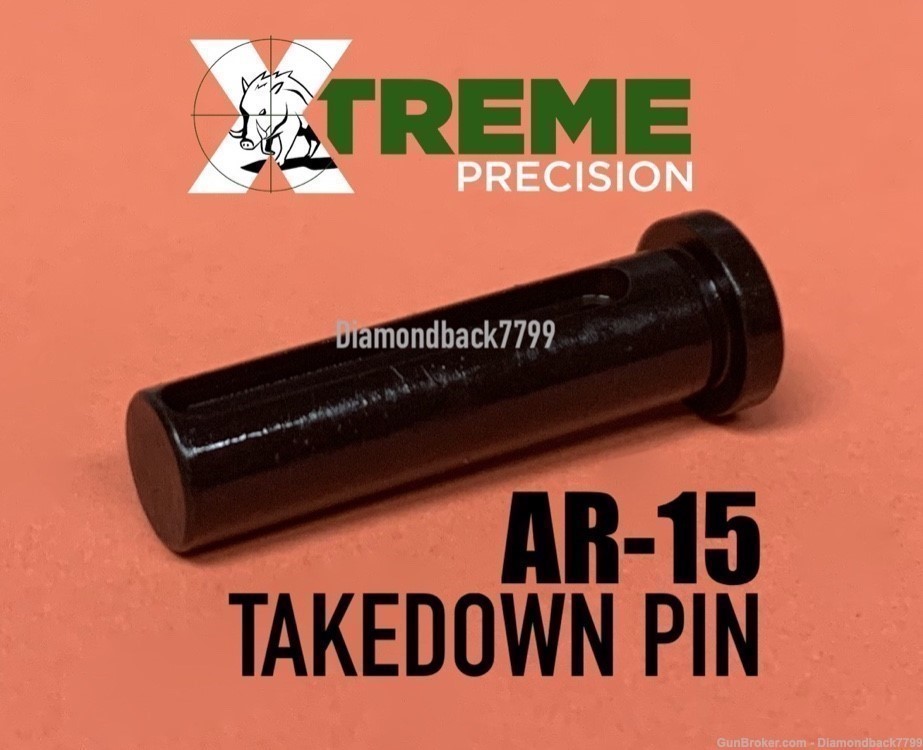 EXTREME PRECISION AR-15 M16 Standard Takedown Pin >>> Made in U.S.A. -img-0