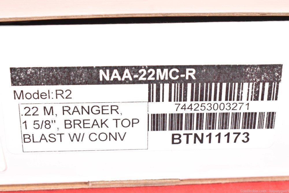 NAA Ranger II Top Break 22 MAG 1.63" NAA-22MC-R Ranger-II w/ 22LR Cylinder-img-9